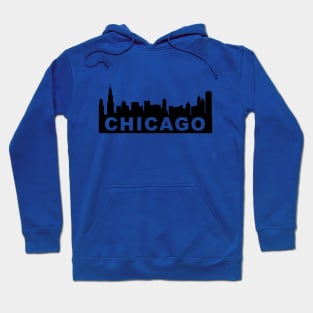 Chicago City Skyline Illinois Hoodie